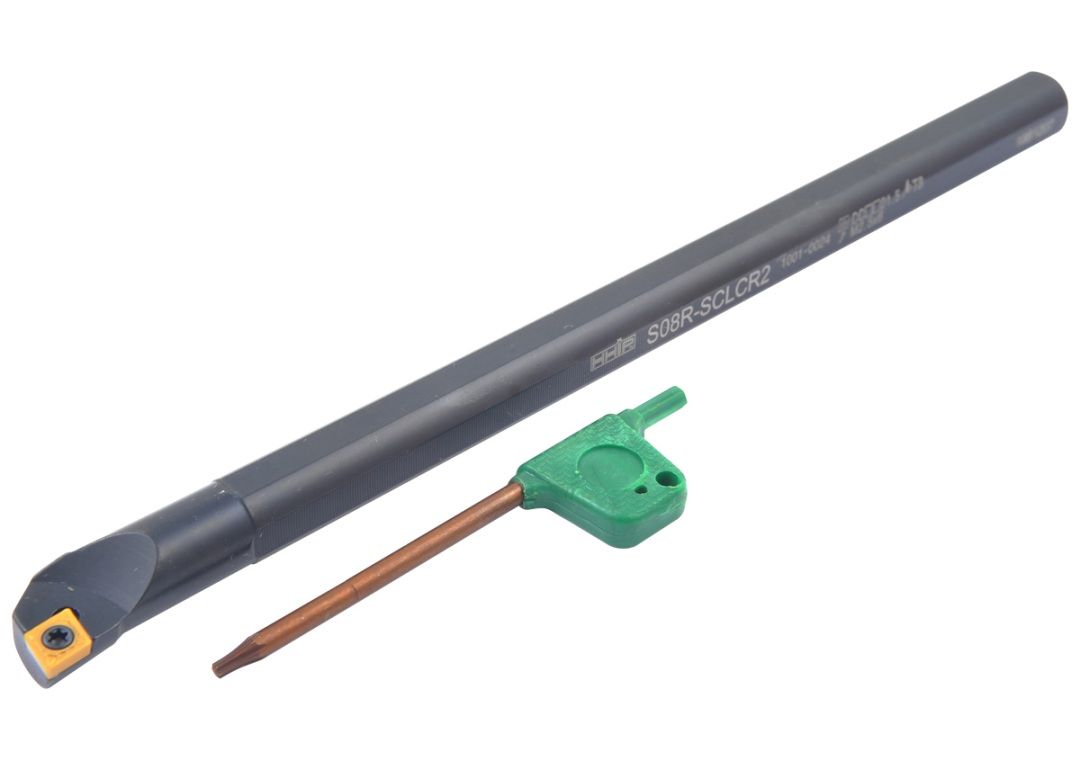 1/2 X 5" SHANK S-SCLCR08R-2 INDEXABLE BORING BAR WITH INSERT (1001-0024)