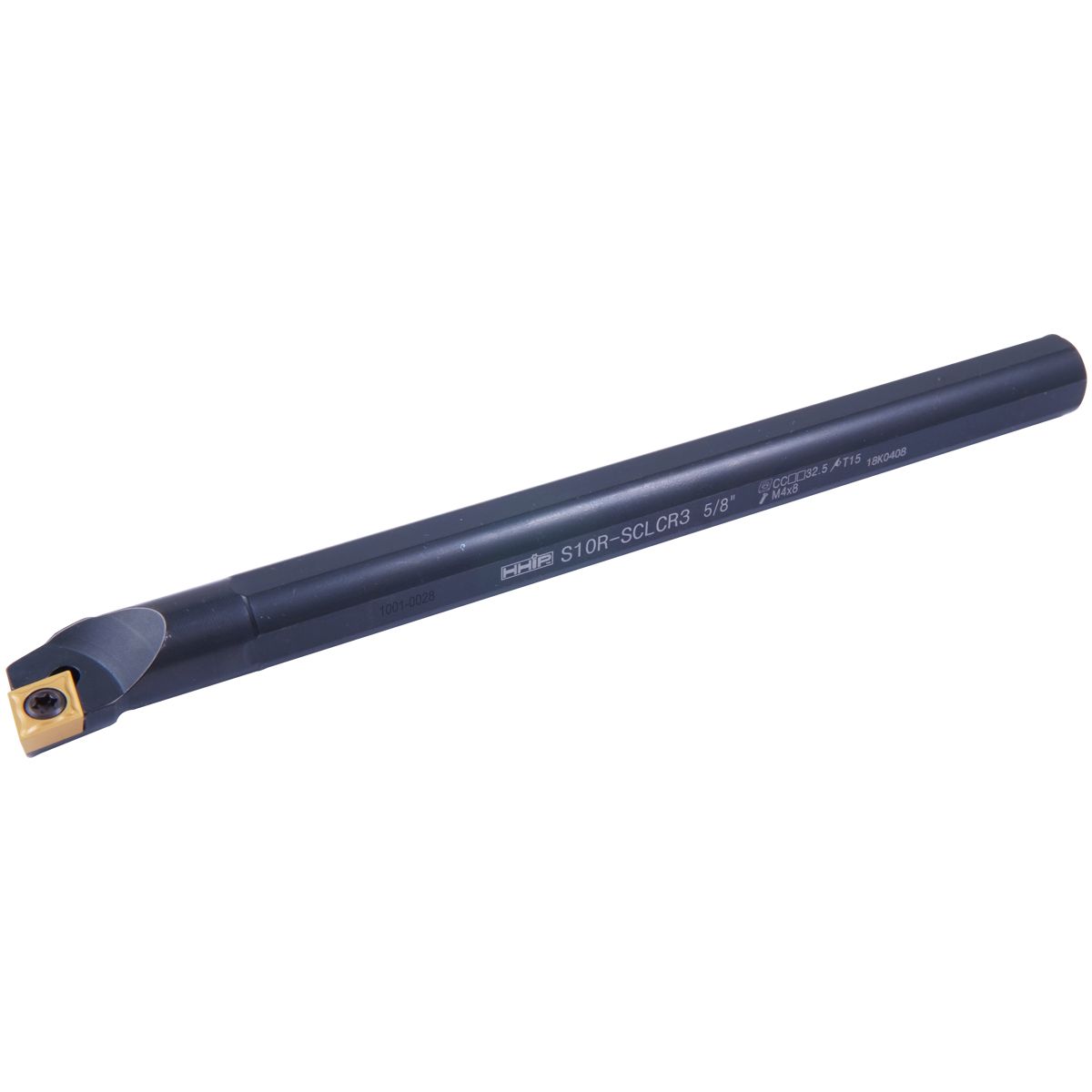 5/8 X 8" SHANK S-SCLCR10-3 INDEXABLE BORING BAR WITH INSERT (1001-0028)