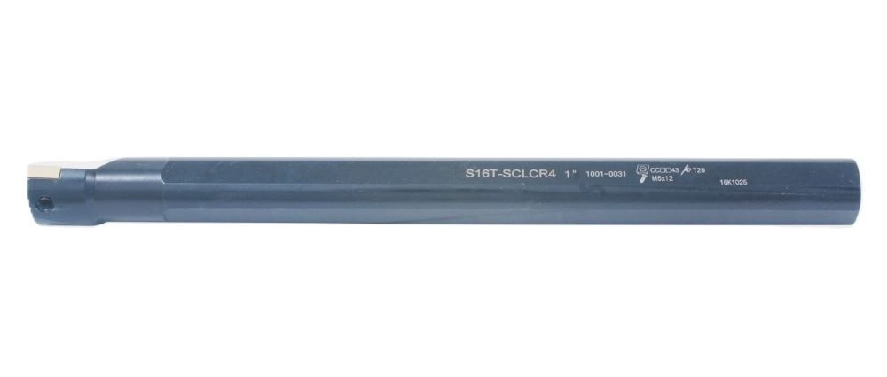 1 X 12" SHANK S-SCLCR16T-4 INDEXABLE BORING BAR WITH INSERT (1001-0031)