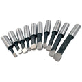 1/2" SHANK 10 PIECE M35 5% SOLID COBALT BORING BAR SET (1001-0036)