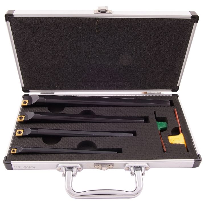 4 PIECE (3/8-1/2-5/8 & 3/4") SCLCR INDEXABLE BORING BAR SET (1001-0054)