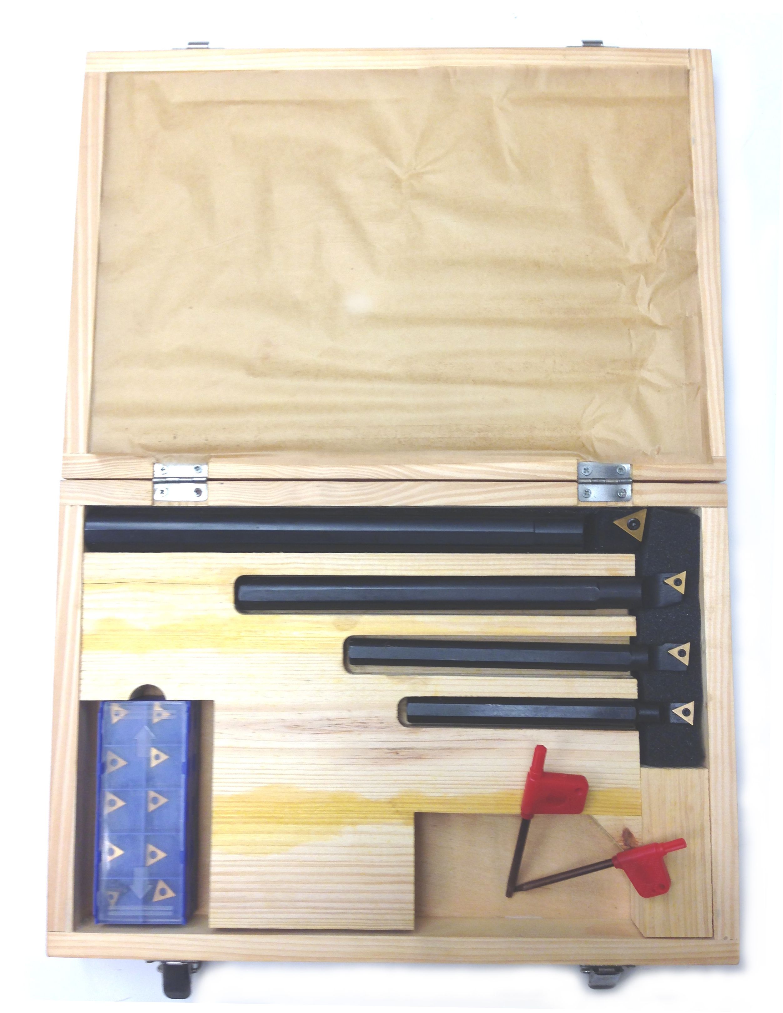31 PIECE TPBN INDEXABLE BORING BAR SET (1001-0731)