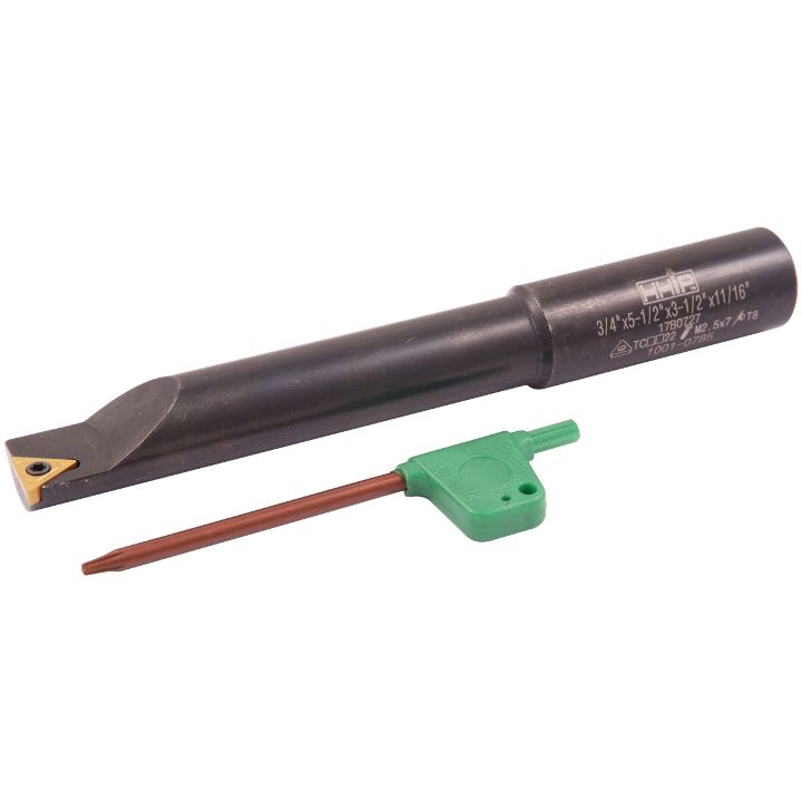 5-1/2 X 3/4" ROUND SHANK INDEXABLE BORING BAR (1001-0785)