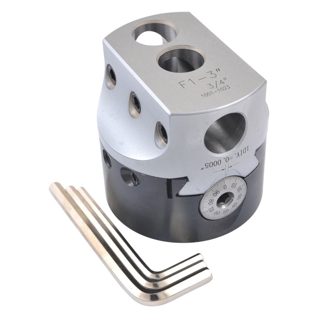 PRO-SERIES 3" BORING HEAD WITH 1 1/2"-18 THREADS (1001-1023)