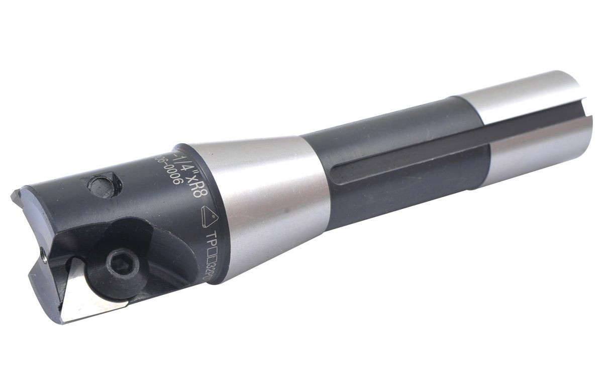 1-1/4" R8 INDEXABLE END MILL (1006-0006)