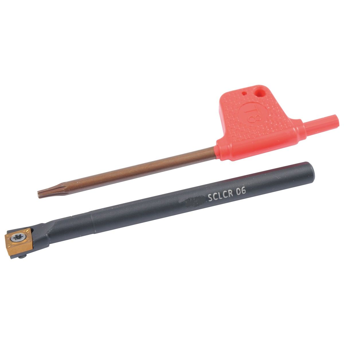 HHIP 8 X 100MM SHANK S08H SCLCR-06 INDEXABLE BORING BAR WITH INSERT (1006-0025)