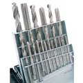 18 PIECE HIGH SPEED STEEL M2.5-M12 TAP & DRILL COMBO SET (1011-0020)