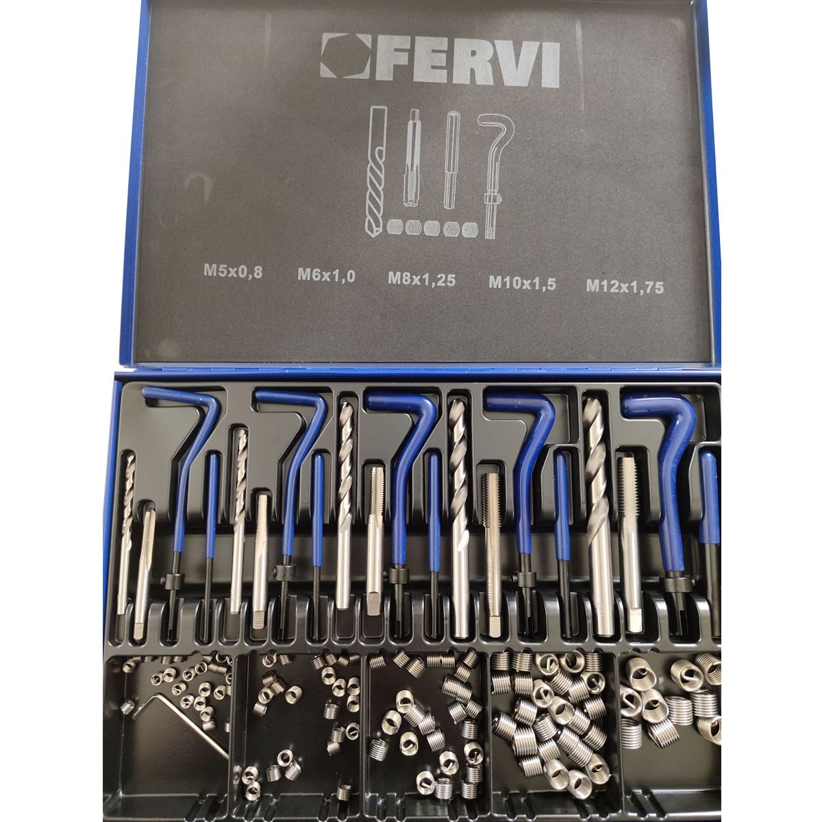 M5-M12 132 PIECE HELICAL S.T.I. MASTER THREAD REPAIR KIT (1011-0051)
