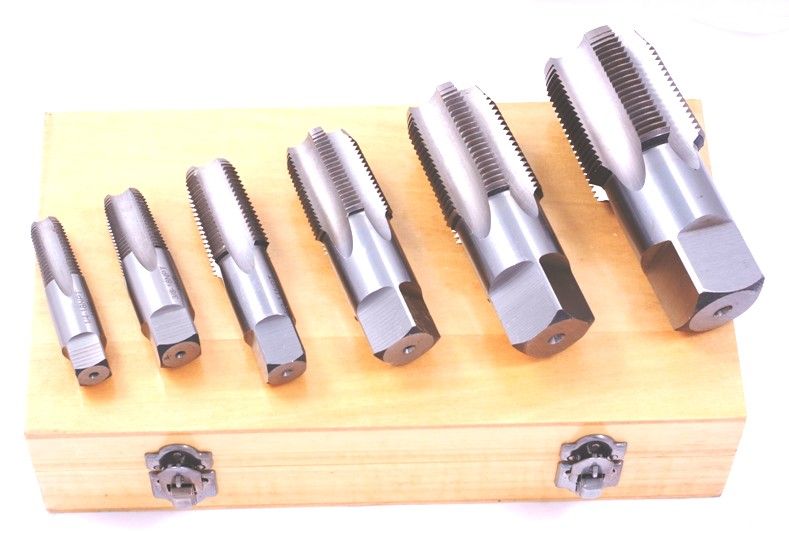 1/4~1-1/4" 6 PIECE NPT TAPER PIPE TAP SET (1011-3306)