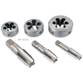 6 PIECE 1/4-1/2" NPT TAPER PIPE TAP & DIE SET (1011-3313)