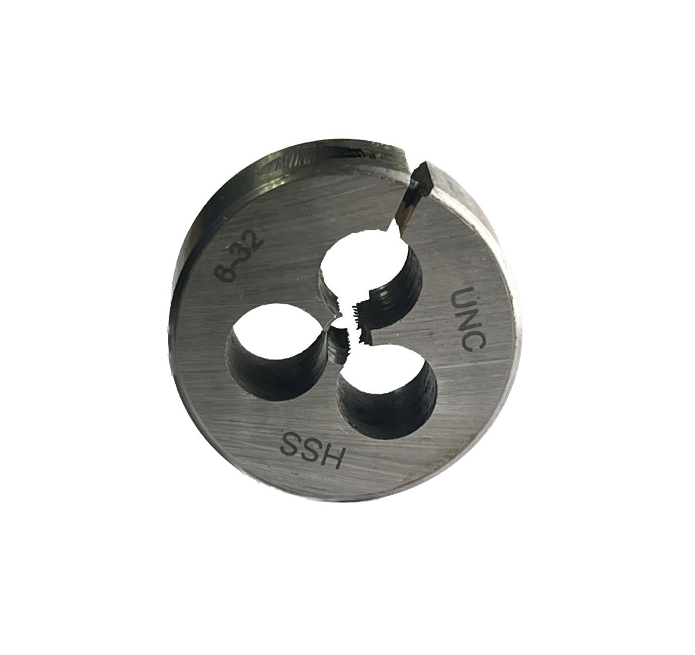 6-32 X 1" OD ADJUSTABLE ROUND SPLIT DIE (1016-1122)