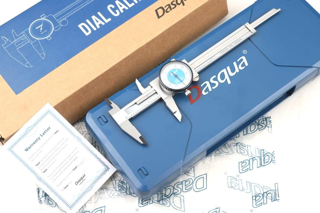 DASQUA 0-4" MACHINIST GRADE DIAL CALIPER (1332-4105)