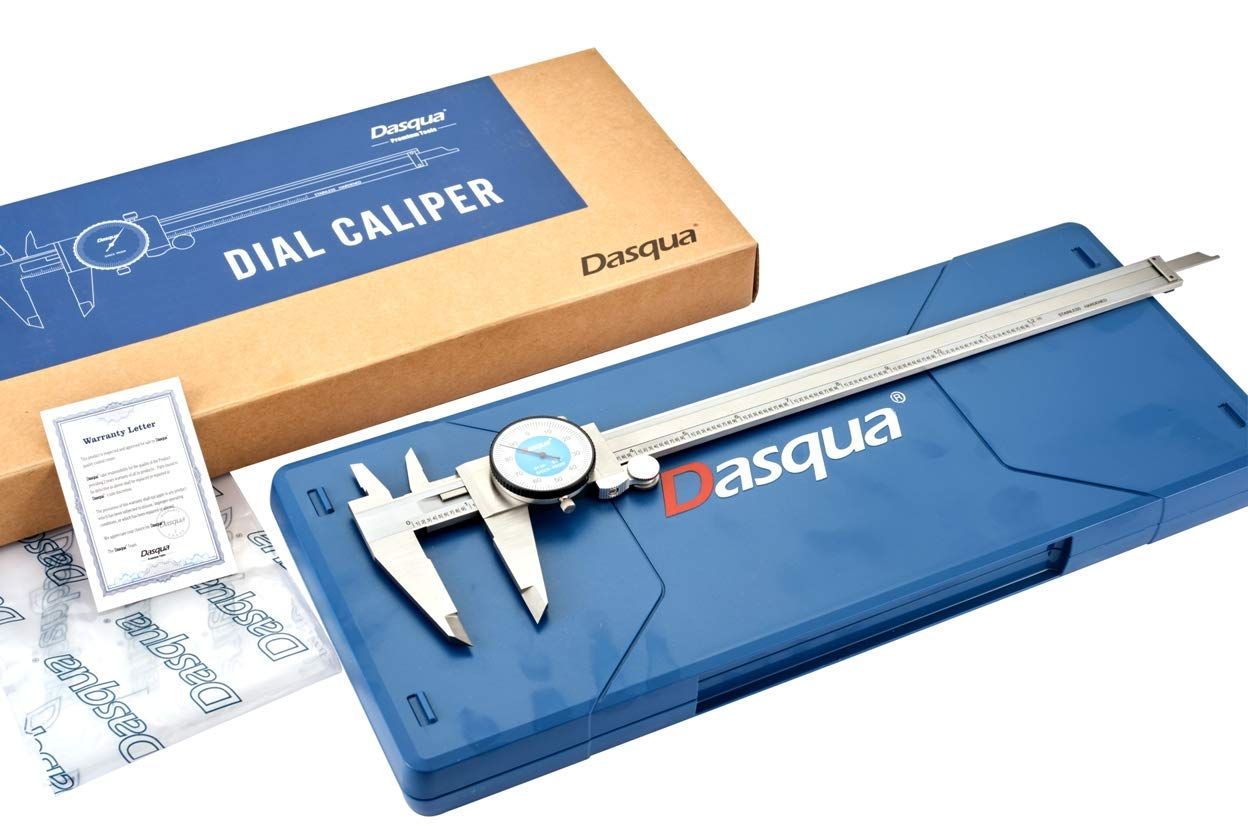 DASQUA 0-12" MACHINIST GRADE DIAL CALIPER (1332-4120)