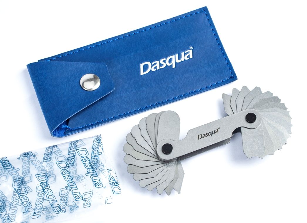 DASQUA 30 PIECE 1/32-1/4" X 64THS CONCAVE & CONVEX GAGE SET (1352-1005)
