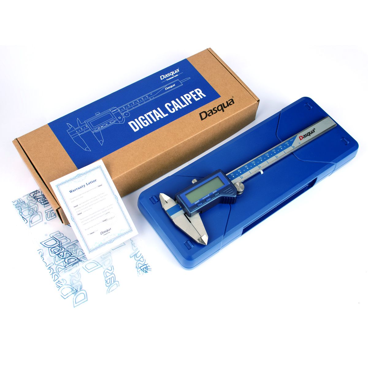 DASQUA 0-150MM/0-6" DIGITAL CALIPER (1804-1065)