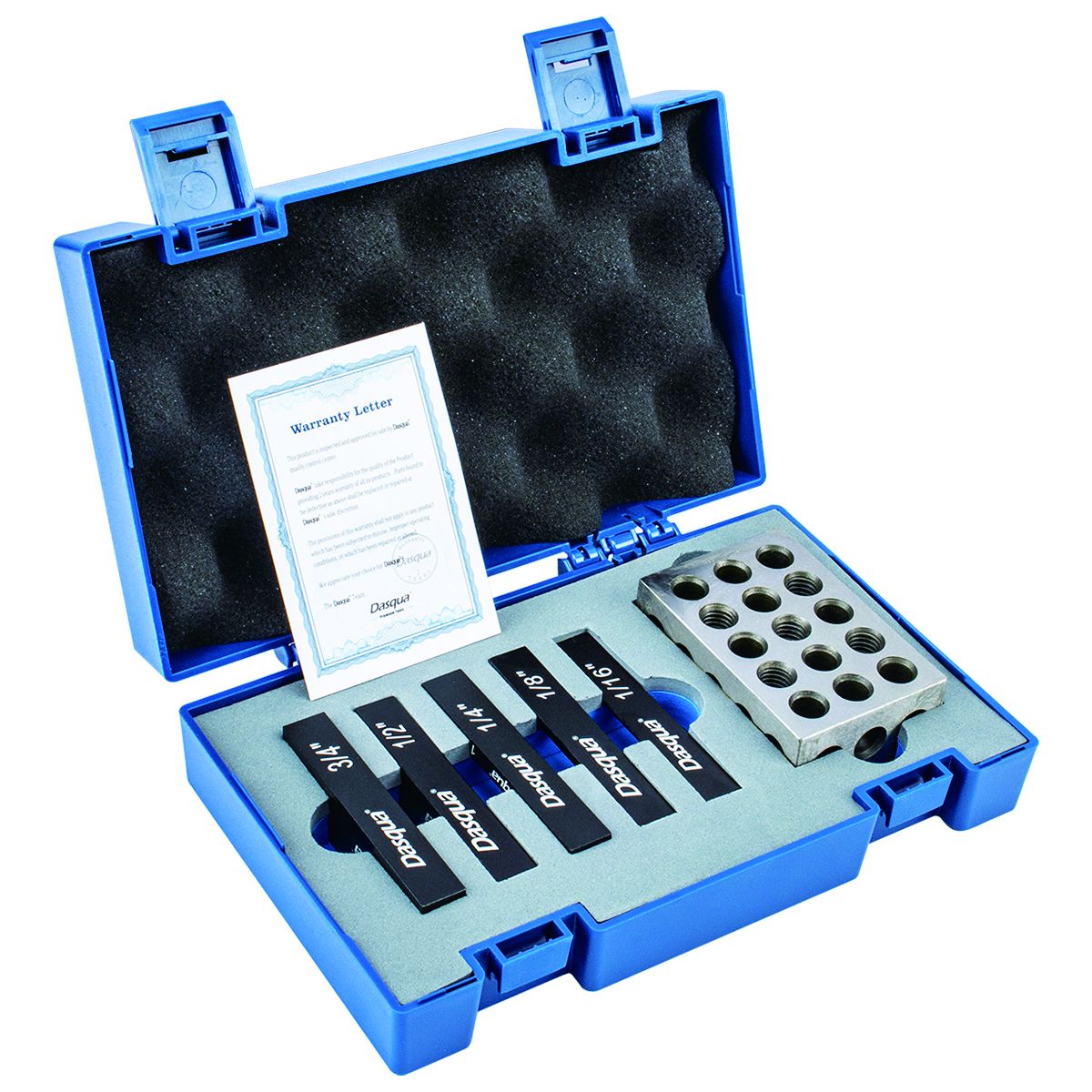 DASQUA 6 PIECE SETUP BLOCK & 1-2-3 BLOCK SET (1804-1615)