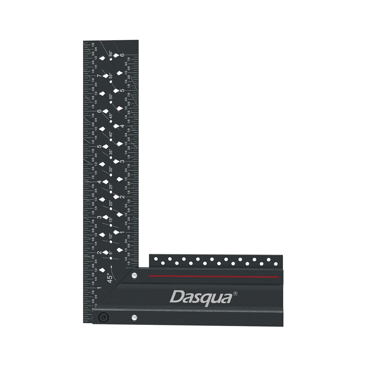 DASQUA 8" MULTIFUNCTION SQUARE RULE (1804-5226)