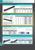 3/32 X 11/16 X 5" P3N 5% COBALT PARALLEL CUT-OFF BLADE (2000-7030)