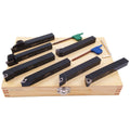 7 PIECE 1/2" INDEXABLE CUT OFF & TURNING TOOL SET (2002-0013)