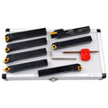 PRO-SERIES 7 PIECE 5/8 INDEXABLE CUT OFF & TURNING TOOL SET (2002-0114)