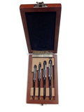 #8/A-5/A 4 PIECE HIGH SPEED STEEL ADJUSTABLE BLADE REAMER SET (2006-0024)