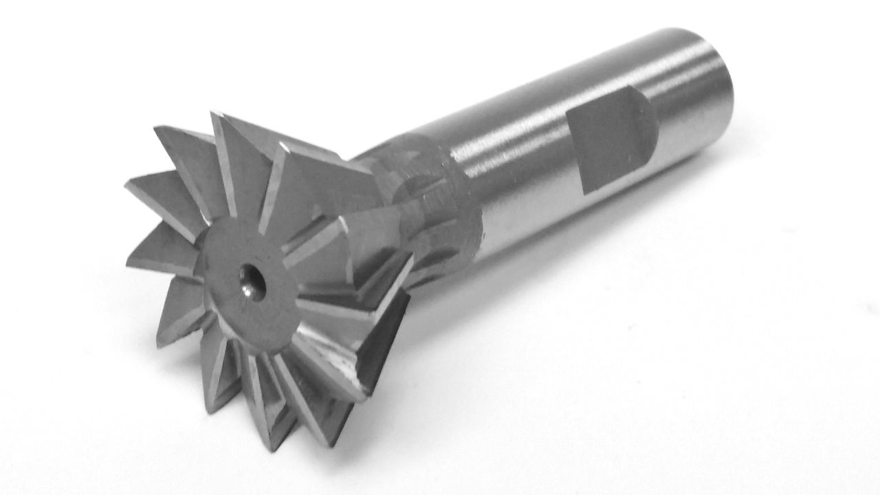 1-7/8" 60 DEGREE HIGH SPEED STEEL DOVETAIL CUTTER (2006-0218)