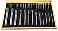 40 PIECE 1/4-1" HSS STRAIGHT-SHANK 3 FLUTE COUNTERBORE SET (2007-0041)