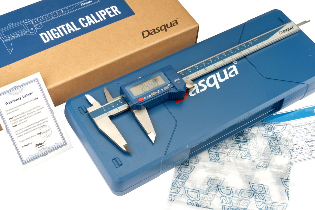 DASQUA 0-200MM/0-8" ABSOLUTE DIGITAL CALIPER (2010-1010)