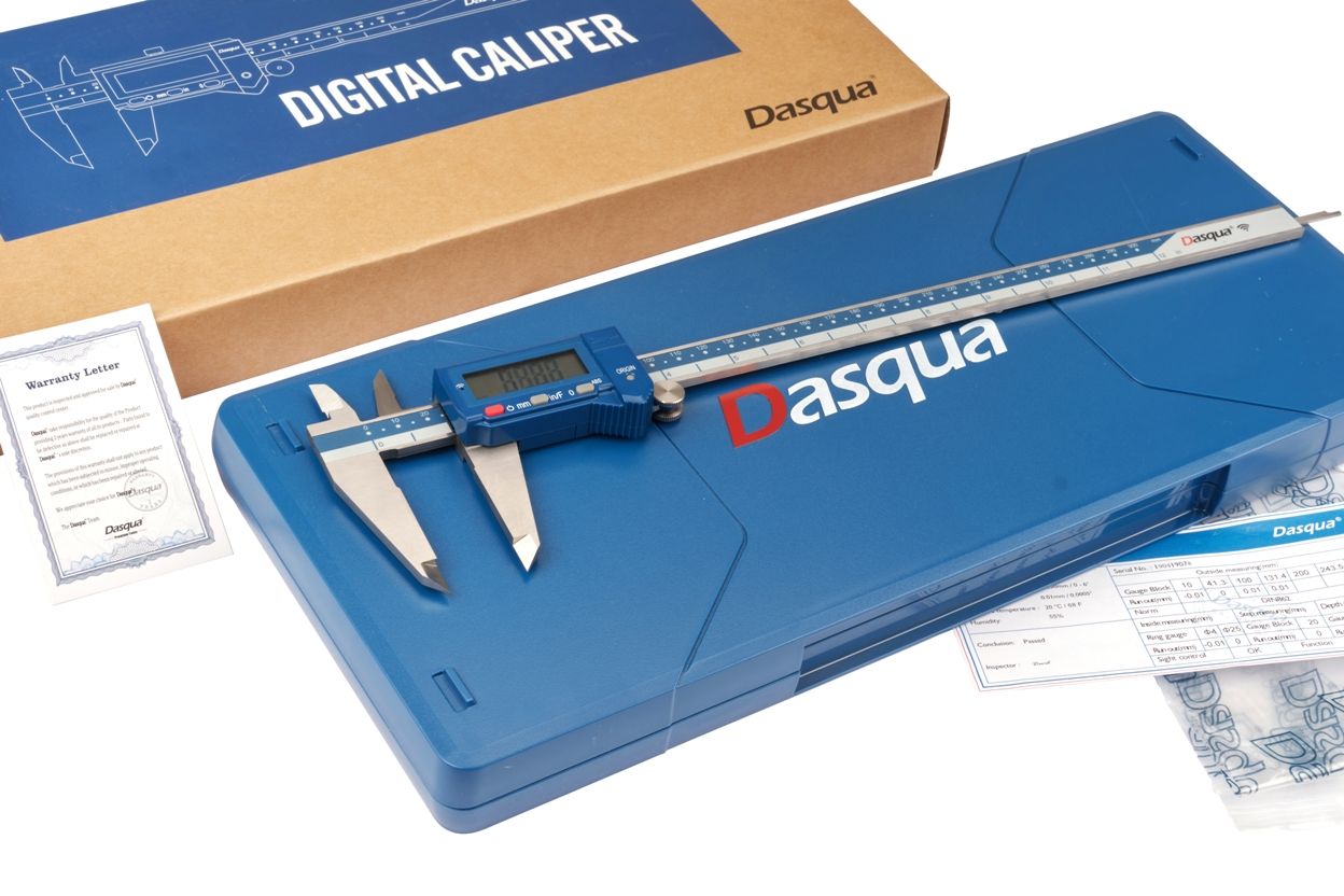DASQUA 0-300MM/0-12" BLUETOOTH ABSOLUTE DIGITAL CALIPER (2025-1015)