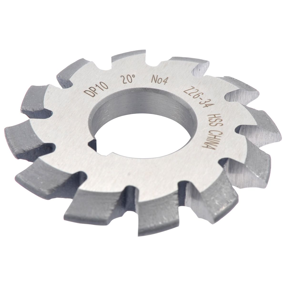 10P #4 20 DEGREE GEAR CUTTER (2040-1047)