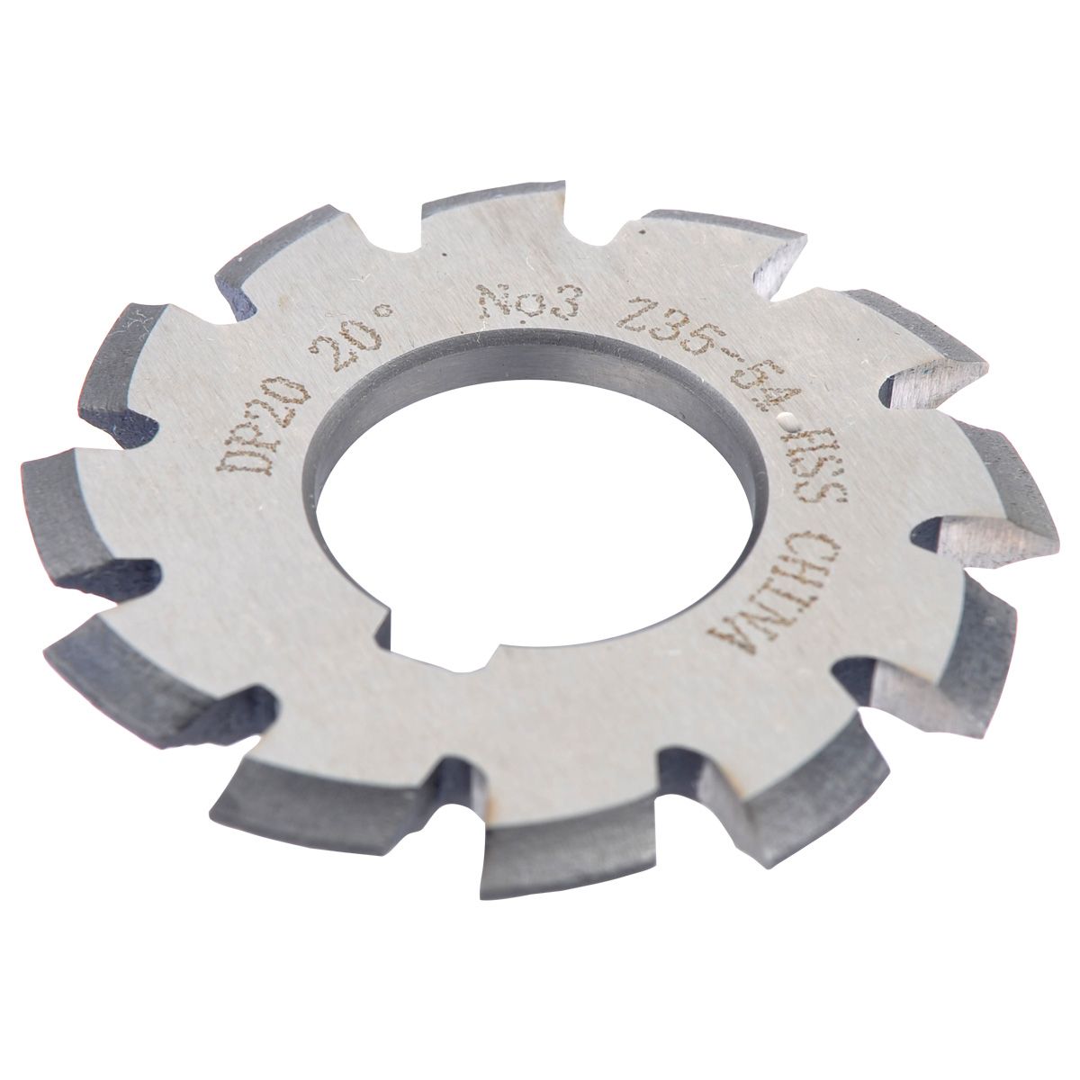 20P #3 20 DEGREE GEAR CUTTER (2040-2137)