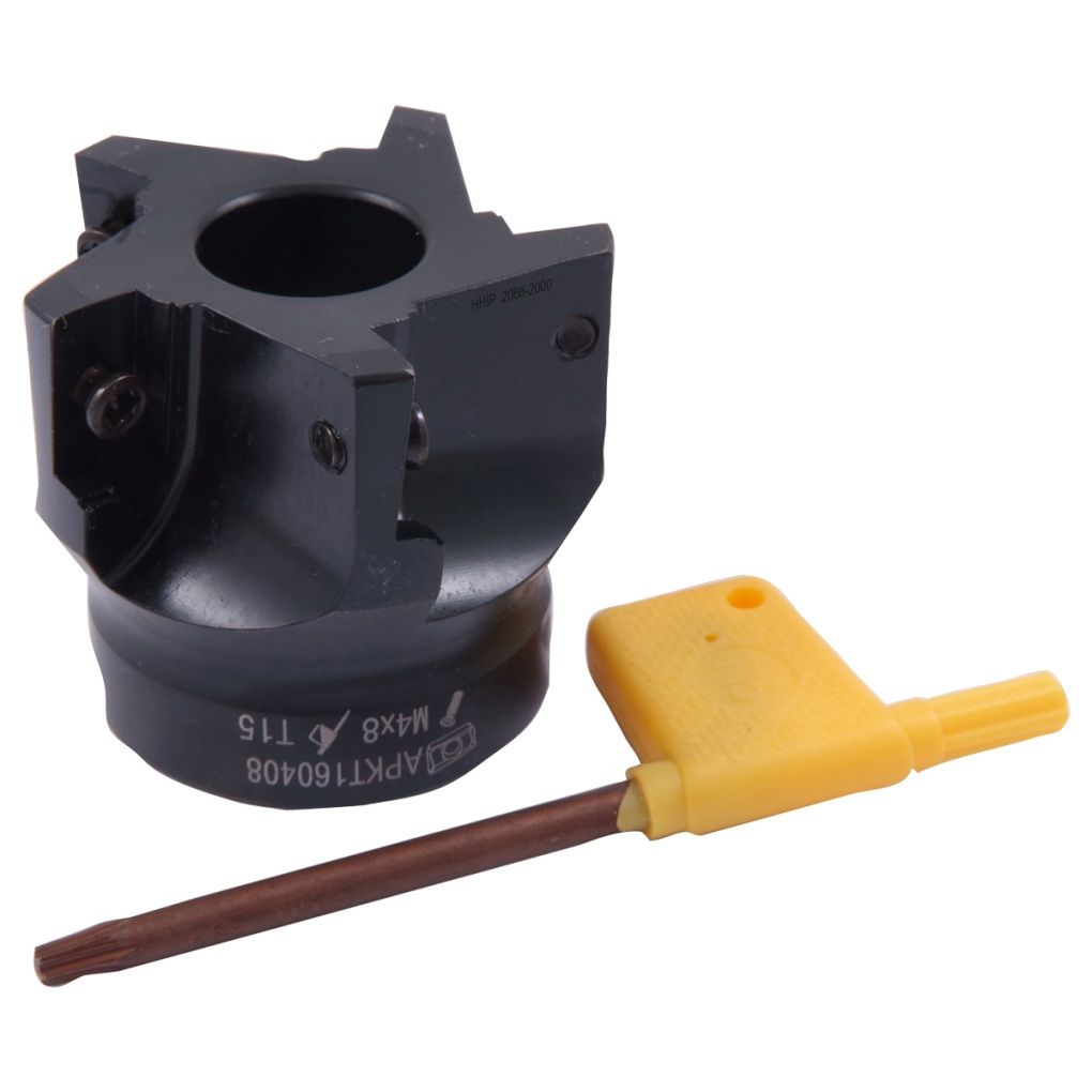 2" X 3/4 BORE 90 DEGREE APKT-160408 INDEXABLE FACE MILL (2066-2000)
