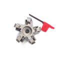 2-1/2" X 3/4 BORE 45 DEGREE OCTAGON 5 INSERT INDEXABLE FACE MILL (2068-2500)