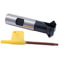 45 DEGREE 1-1/4" X 3/4 SHANK 2-INSERT INDEXABLE CHAMERING END MILL (2076-0006)