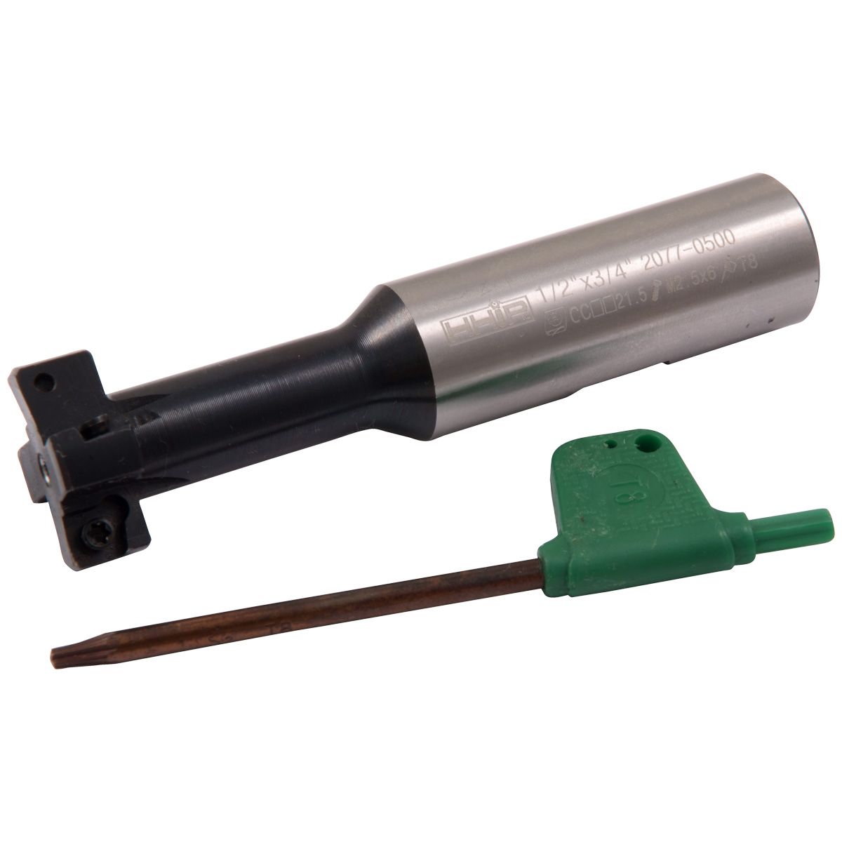 1/2 X 31/32 X 25/64 X 3/4 INDEXABLE T-SLOT CUTTER (2077-0500)