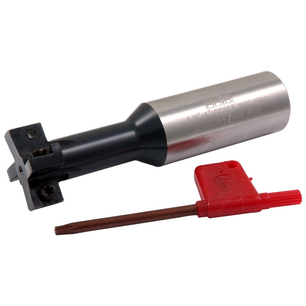 5/8 X 1-1/4 X 31/64 X 1 INDEXABLE T-SLOT CUTTER (2077-0502)