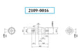 NL-46L LOCK PIN (2109-0016)