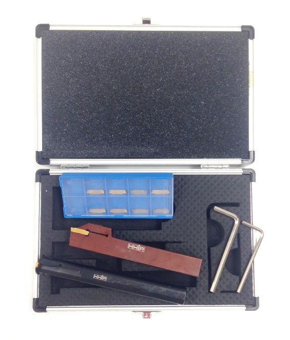 14 PIECE 3/4" SHANK RIGHT HAND EXTERNAL & INTERNAL GROOVING TOOL KIT (2208-0006)