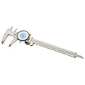 DASQUA 0-6" STAINLESS STEEL DIAL CALIPER WITH DEPTH GAGE (2210-8280)