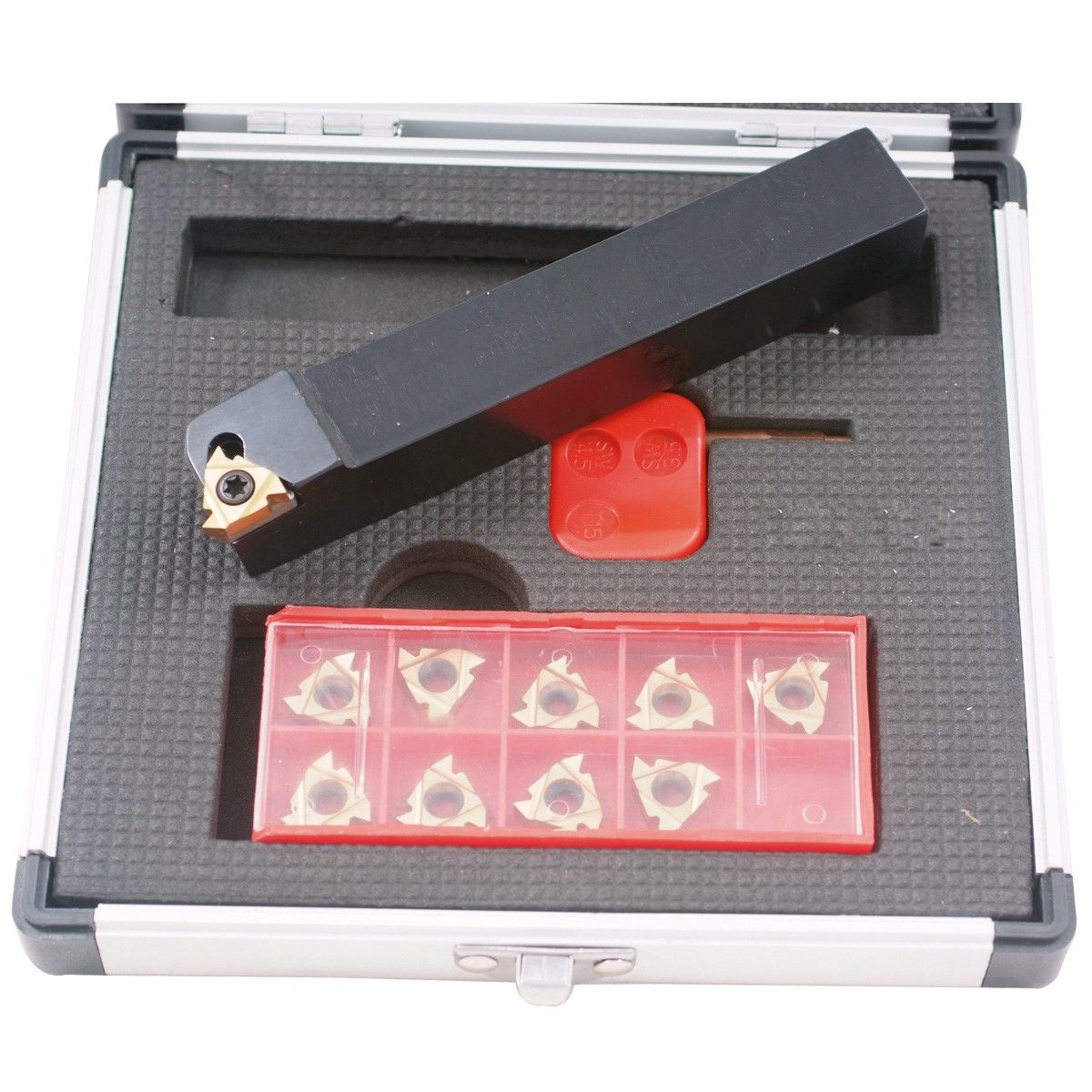 5/8" EXTERNAL INDEXABLE THREADING TOOL HOLDER & INSERT KIT (2301-1750)