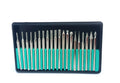 20 PIECE DIAMOND PIN SET WITH 1/8" SHANK (3000-0049)