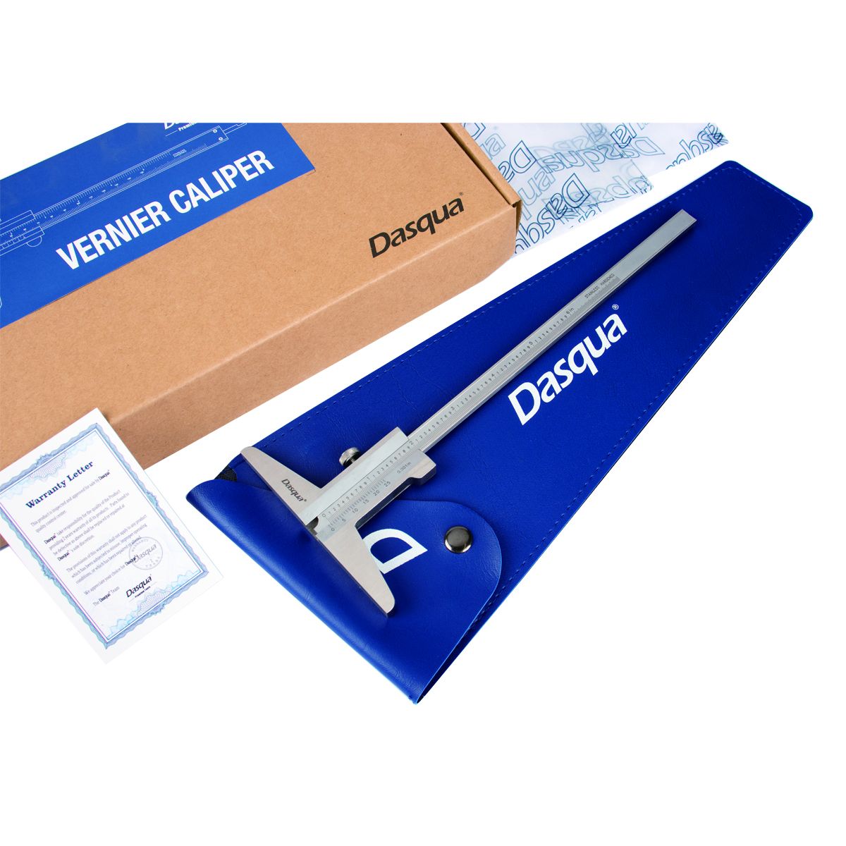 DASQUA 0-6" MONOBLOCK DEPTH VERNIER GAGE (3001-2901)