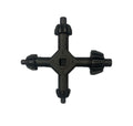 SMALL 4-IN-1 K1-4 DRILL CHUCK KEY (3070-0048)