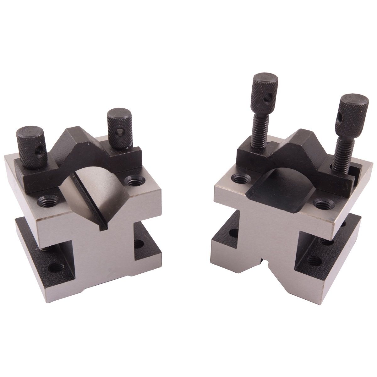 4-1/8 L X 4-1/8 W X 3-1/16 H PRECISION V-BLOCK & CLAMP SET (3402-0003)