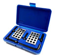 8 PIECE 1-2-3 PRECISION 23 HOLE BLOCK SET WITH SCREWS & HEX KEY (3402-0055)