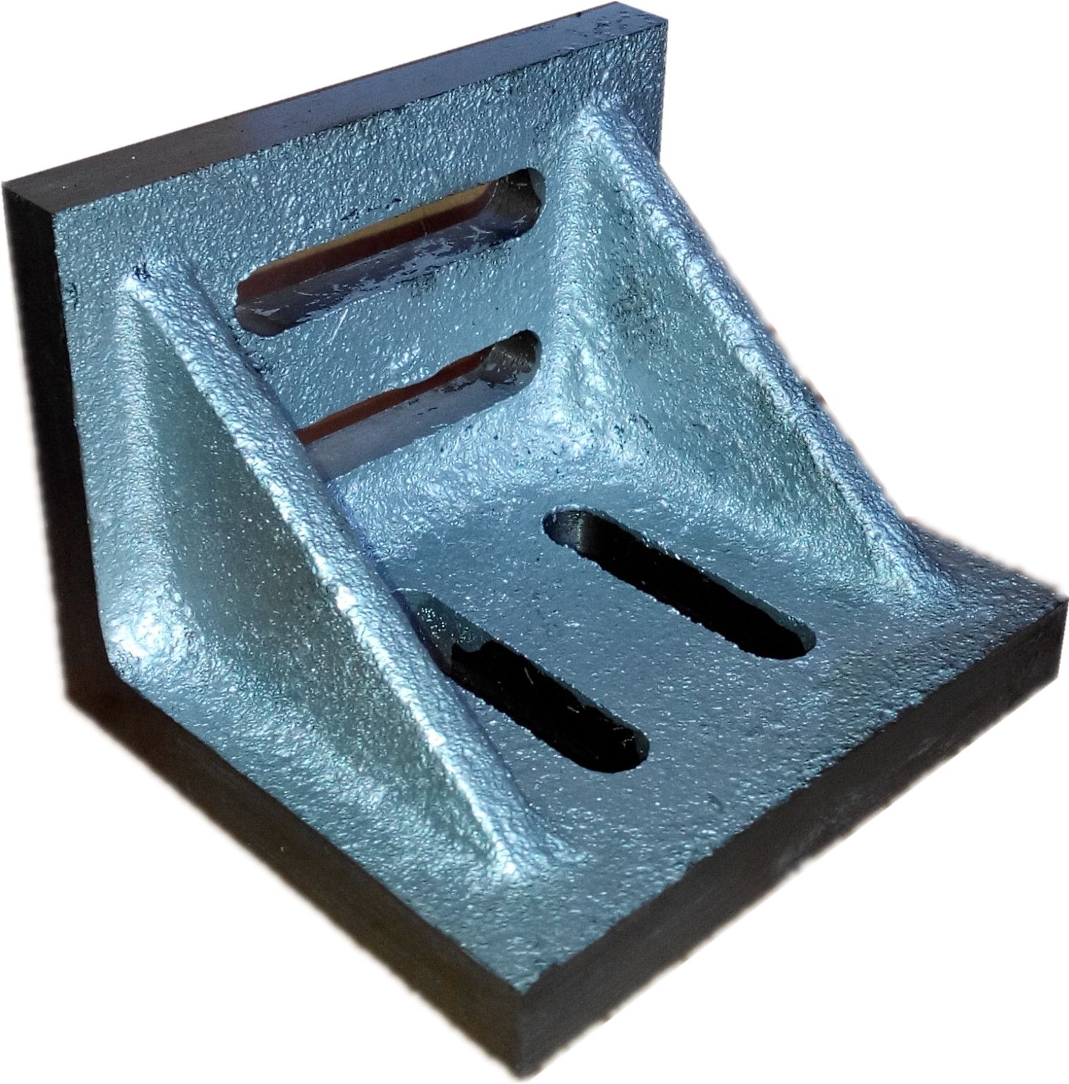 3 X 2-1/2 X 2" WEBBED SLOTTED ANGLE PLATE (3402-0300)