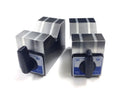 4 X 2 X 6 ALUMINUM CAST MAGNETIC V-BLOCK SET (3402-0902)