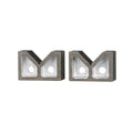 HHIP 2 X 1 X 1-5/8" CAST IRON V BLOCK SET (3402-1000)