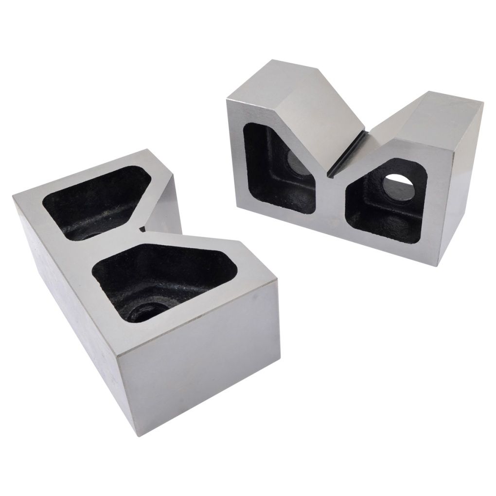 6 X 2-1/2 X 3-1/2" STEEL V-BLOCK SET (3402-1306)