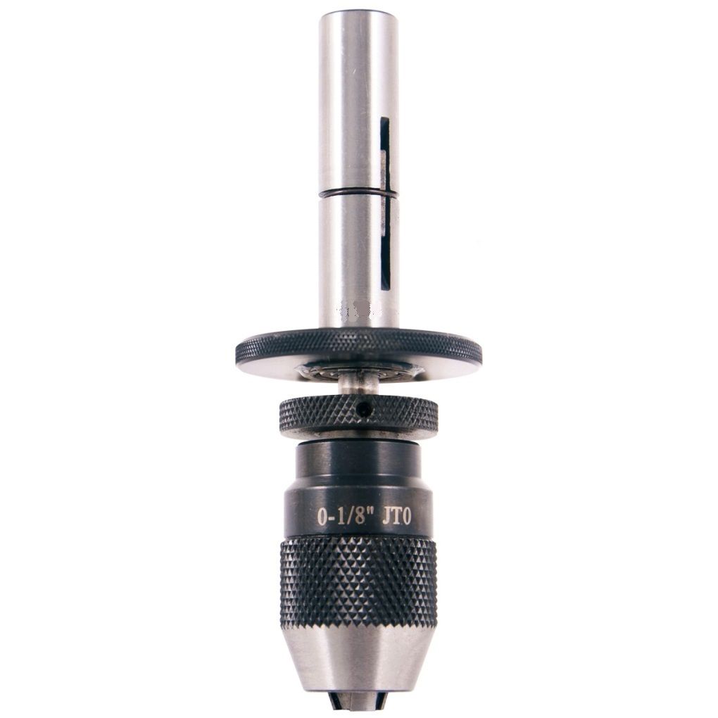 SENSITIVE HAND DRILL FEED & 1/8" KEYLESS DRILL CHUCK (3700-5555)